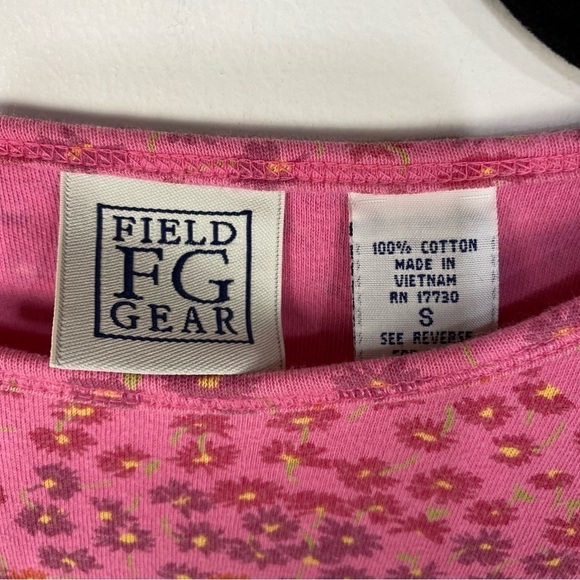 Vintage Micro Floral Baby Tee Y2k trendy summer top - Picture 3 of 3